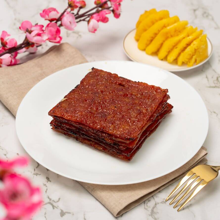 PINEAPPLE PORK BAK KWA 500G 旺梨肉干