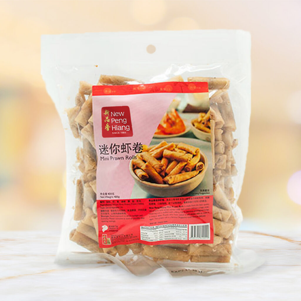 MINI PRAWN ROLLS 400G 香酥虾米卷